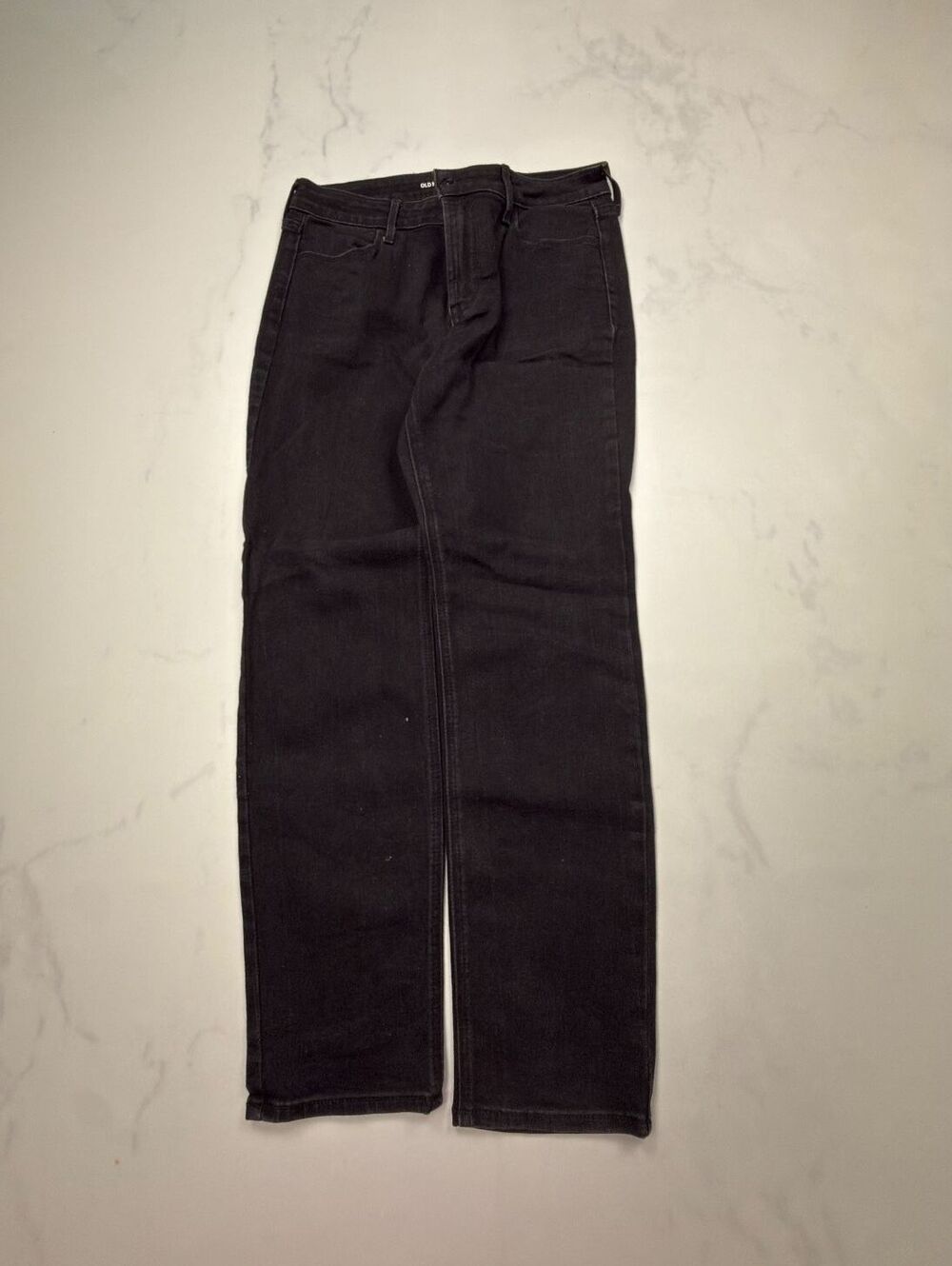 Old Navy Black Jeans Straight 90s Classic Style - Womens 6 Petite
